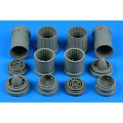 F-4E/F/G, RF-4E Phantom II exhaust nozzles for REVELL, 1/32 - Aires...