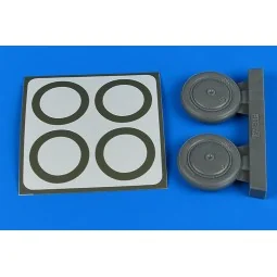 PZL-11 wheels & paint masks for - Aires 2249