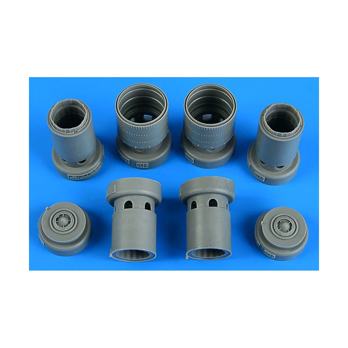 F-5E/F Tiger II exhaust nozzles for KITTY HAWK, 1/32 - Aires 2250 F-5E/F Tiger II exhaust nozzles for KITTY HAWK, 1/32 - Aires 2250