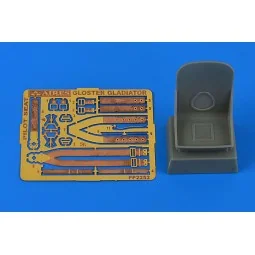 Gloster Gladiator pilot seat for ICM - Aires 2252