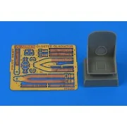 Gloster Gladiator pilot seat for ICM - Aires 2252