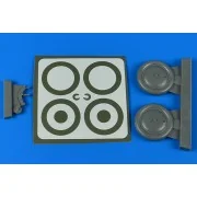 K5Y Willow wheels & paint masks, 1/32 - Aires 2258