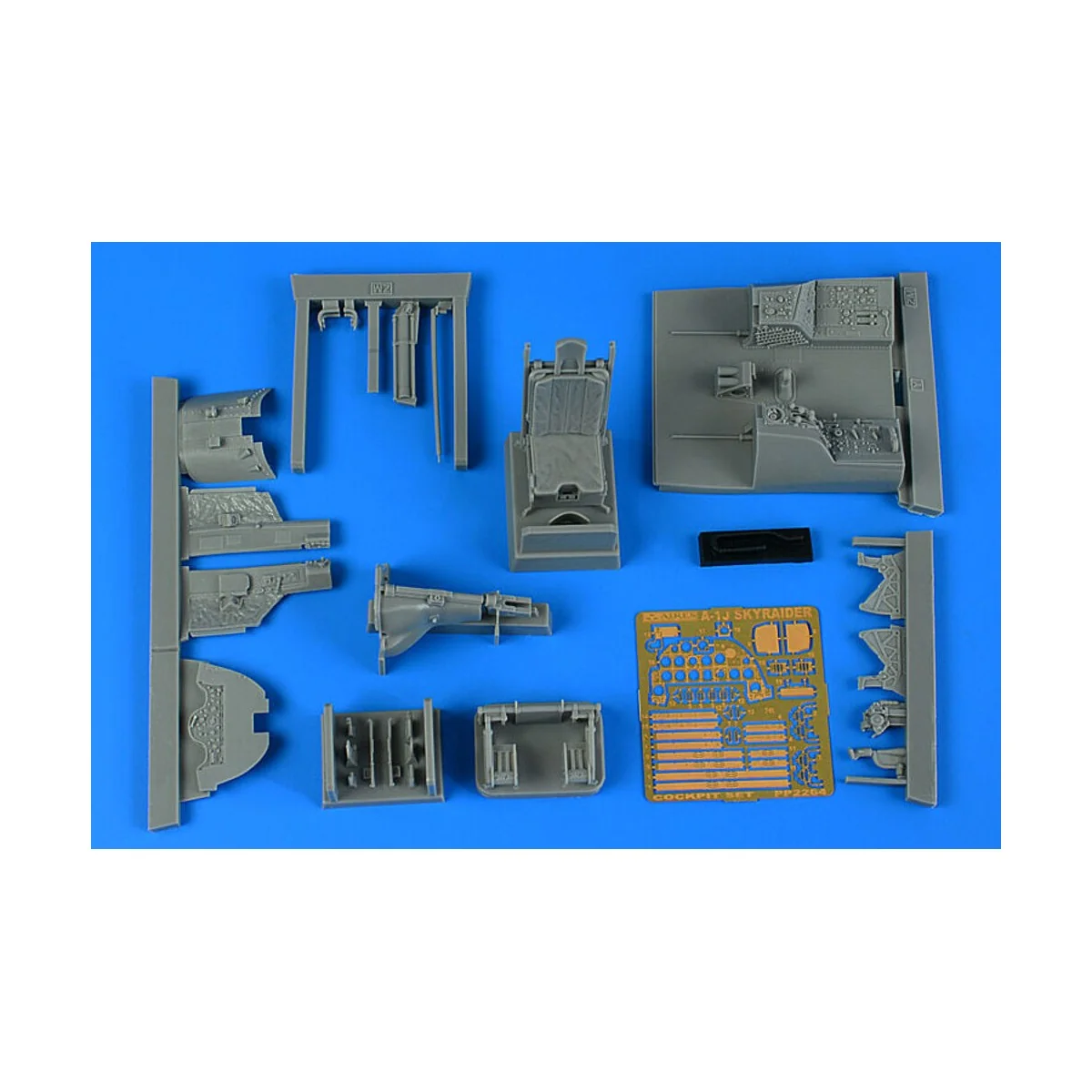 A-1J Skyraider cockpit set, 1/32 - Aires 2264