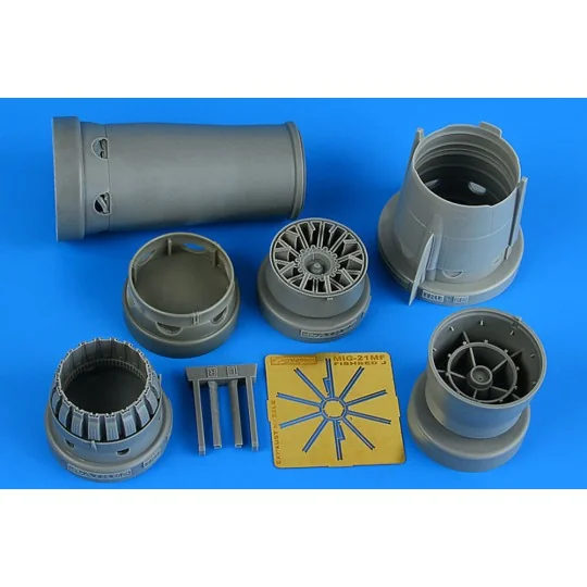 MiG-21MF fighter bomber fishbed J exhaust nozzle - op. for TRUMPETE...