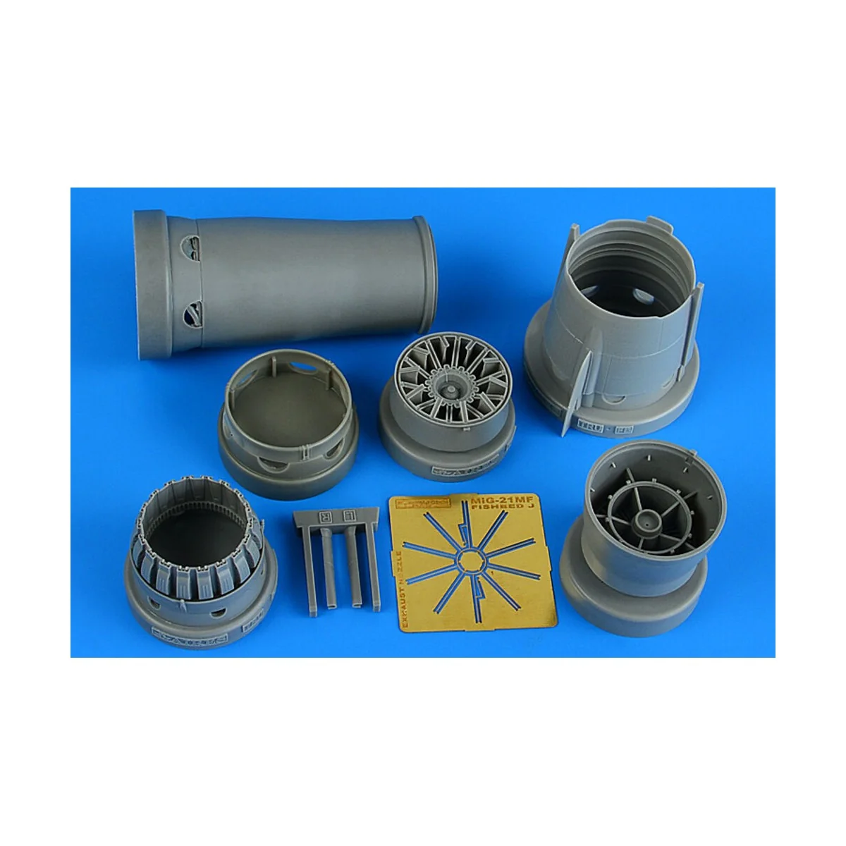 MiG-21MF fighter bomber fishbed J exhaust nozzle - op. for TRUMPETE... MiG-21MF fighter bomber fishbed J exhaust nozzle - op. for TRUMPETE...