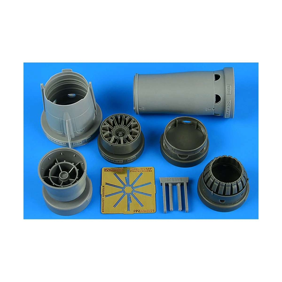 MiG-21MF Fighter Bomber exhaust nozzle - closed - Aires 2271