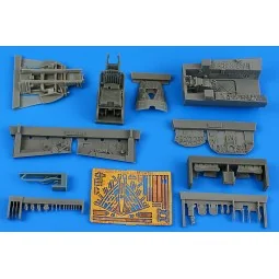 F-104A Starfighter cockpt set - late v. - Aires 2278