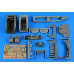 Me 262B-1a cockpit set REVELL, 1/32 - Aires 2280