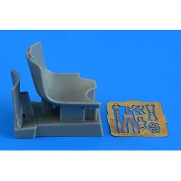 Macchi MC.202 seat - early v. ITALERI, 1/32 - Aires 2281