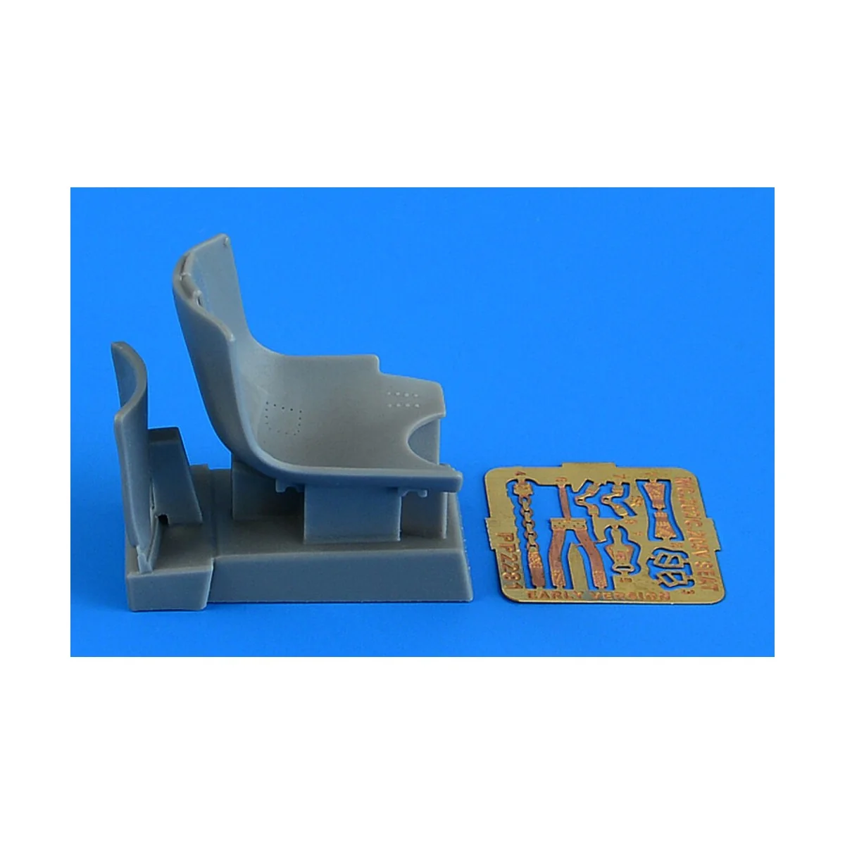 Macchi MC.202 seat - early v. ITALERI, 1/32 - Aires 2281