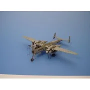 Heinkel He-219 A-7 UHU Super Detailset, 111 Resinteile, 98 Fotoätzt...