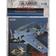 F4F-4 Wildcat Super Detailset - Aires 4058