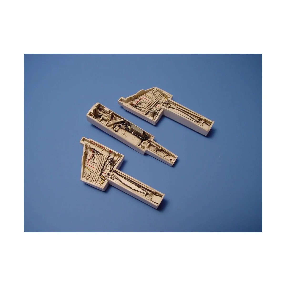 A-4 Skyhawk Fahrwerkschächte für Hasegawa Bausatz, 1/48 - Aires 4112 A-4 Skyhawk Fahrwerkschächte für Hasegawa Bausatz, 1/48 - Aires 4112