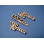 A-4 Skyhawk Fahrwerkschächte für Hasegawa Bausatz, 1/48 - Aires 4112 A-4 Skyhawk Fahrwerkschächte für Hasegawa Bausatz, 1/48 - Aires 4112