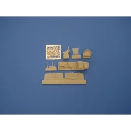 P-38J Lightning Cockpit Set, 1/48 - Aires 4113