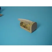 Arado Ar 234B-1 Blitz Hauptfahrwerks schacht für Hasegawa Bausatz, ...