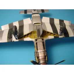 P-51B/C Fahrwerksschacht - Aires 4186