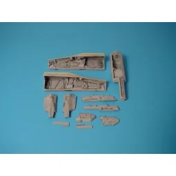 MiG-29A Fulcrum Fahrwerkschacht, 1/48 - Aires 4188