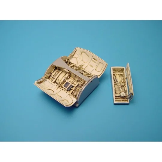 F-16 Falcon Fahrwerkschächte für Hasegawa Bausatz, 1/48 - Aires 4194