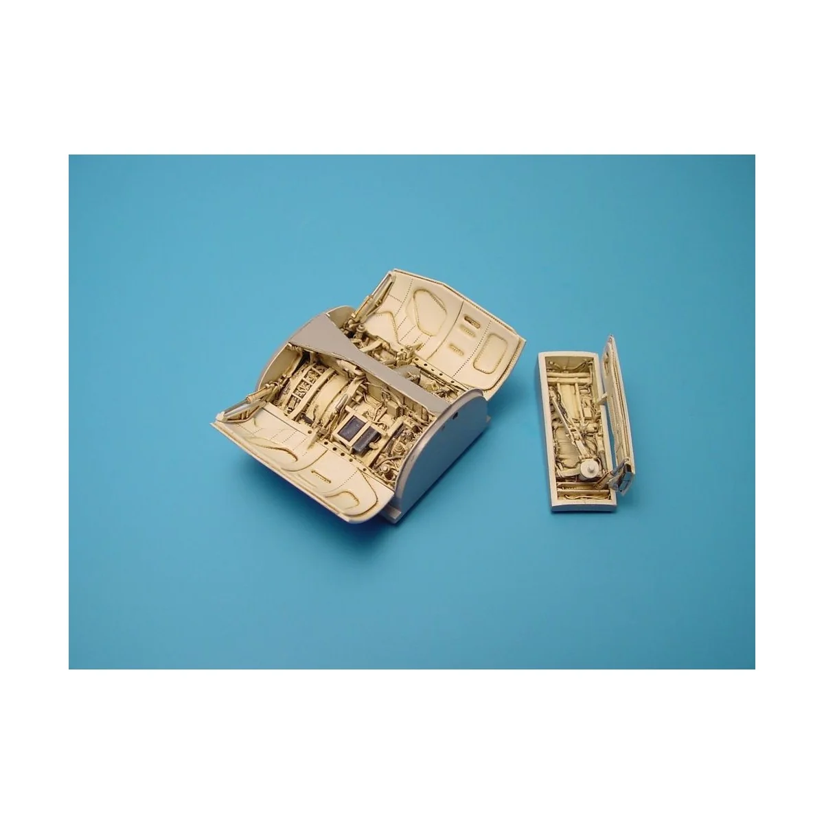 F-16 Falcon Fahrwerkschächte für Hasegawa Bausatz, 1/48 - Aires 4194