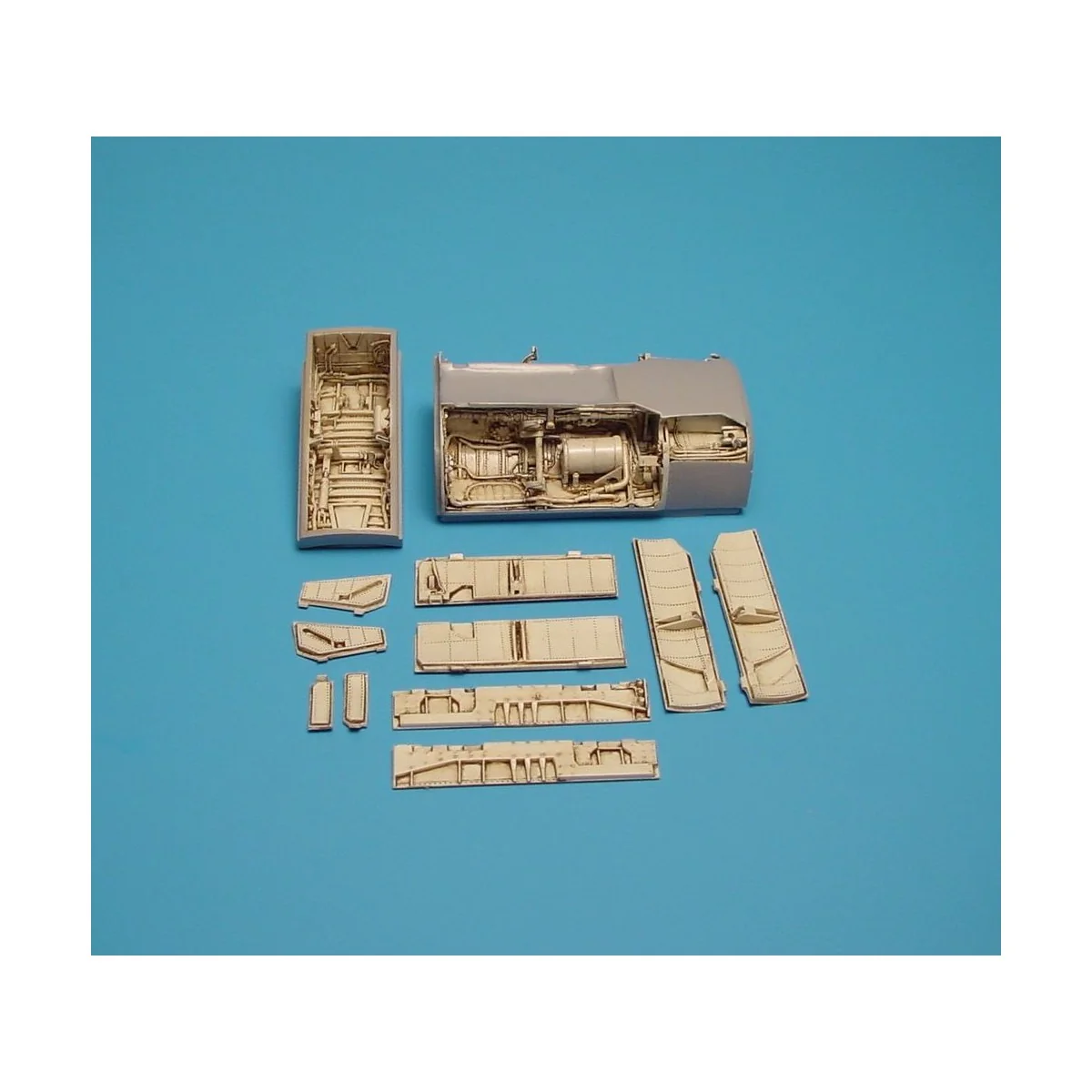 A-7 Corsair II Fahrwerkschächte für Hasegawa Bausatz, 1/48 - Aires ...