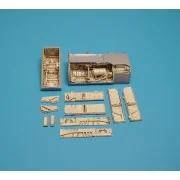 A-7 Corsair II Fahrwerkschächte für Hasegawa Bausatz, 1/48 - Aires ...