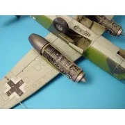 Arado Ar 234B Blitz Motor Detailset für Hasegawa Bausatz, 1/48 - Ai...