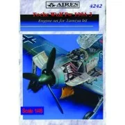 Fw 190A3 Engine set für Tamiya-Bausatz, 1/48 - Aires 4242