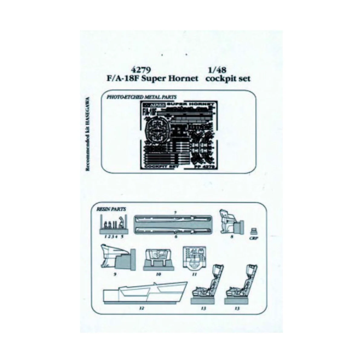 F/A-18F Super Hornet Cockpit, 1/48 - Aires 4279 F/A-18F Super Hornet Cockpit, 1/48 - Aires 4279