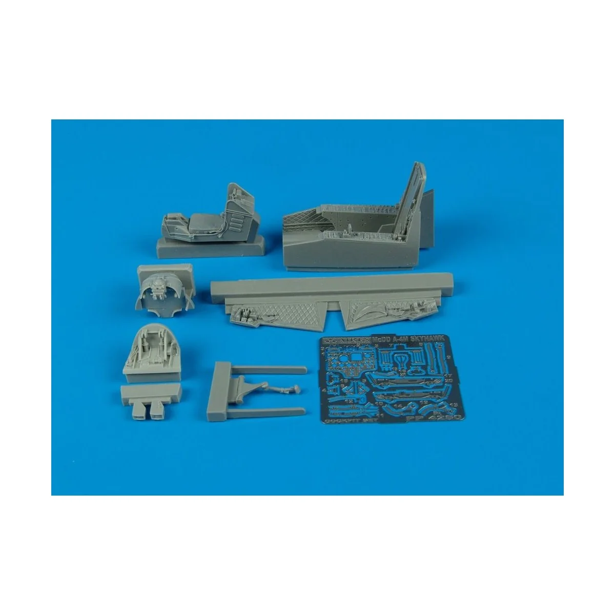 A-4M Skyhawk cockpit für Hasegawa Bausatz, 1/48 - Aires 4280 A-4M Skyhawk cockpit für Hasegawa Bausatz, 1/48 - Aires 4280