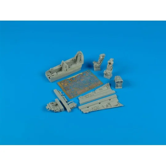 British Phantom FGR. 2 Cockpit set für Hasegawa-Bausatz, 1/48 - Air... British Phantom FGR. 2 Cockpit set für Hasegawa-Bausatz, 1/48 - Air...