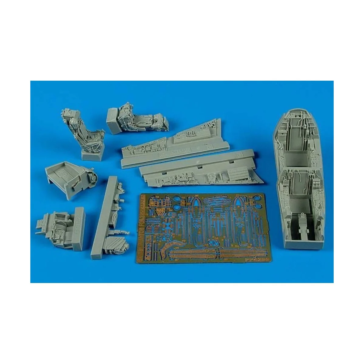 British Phantom FGR. 2 Cockpit set für Hasegawa-Bausatz, 1/48 - Air... British Phantom FGR. 2 Cockpit set für Hasegawa-Bausatz, 1/48 - Air...