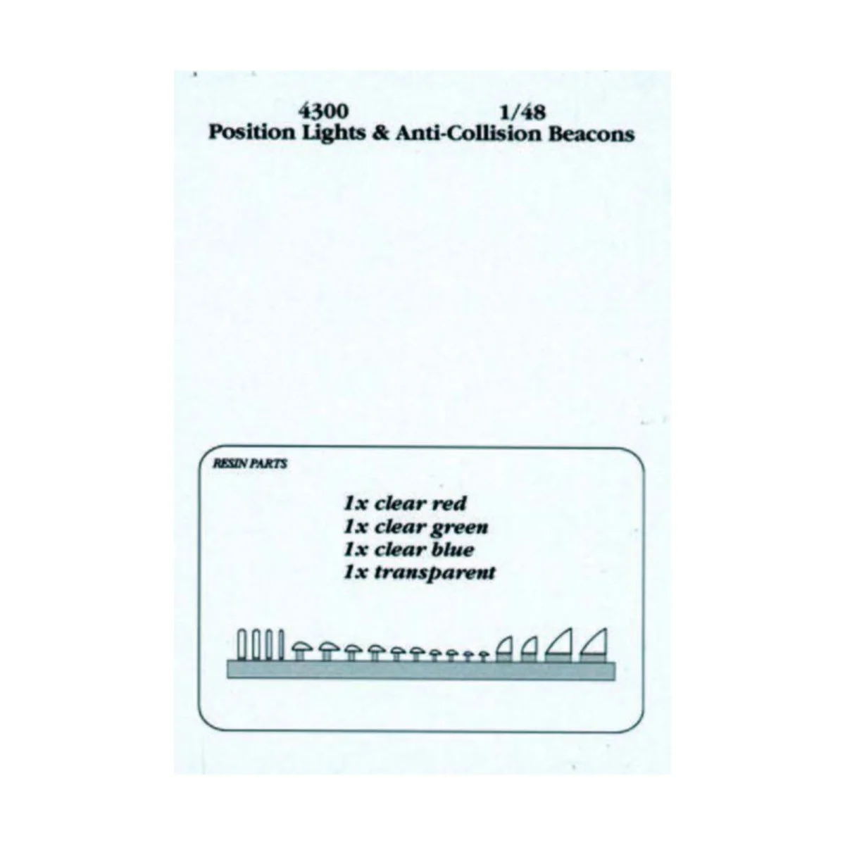 Position lights & anti-collision beacons - Aires 4300