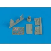 P-40B cockpit set Für Trumpeter Bausatz. - Aires 4301