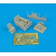 Fw 190 A-8/A-8 R2 cockpit set Für Tamiya-Bausatz, 1/48 - Aires 4303