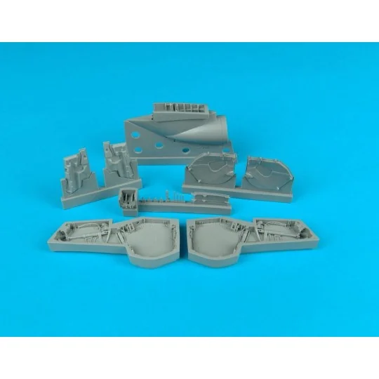 BAC EE Lightning F Mk. 2/6 Fahrwerk schächte für Airfix Bausatz - A...