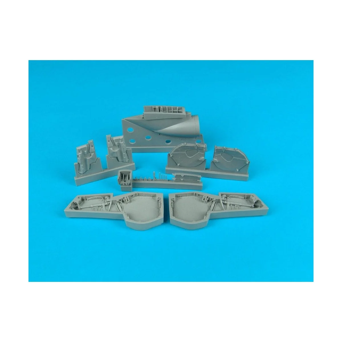 BAC EE Lightning F Mk. 2/6 Fahrwerk schächte für Airfix Bausatz, 1/... BAC EE Lightning F Mk. 2/6 Fahrwerk schächte für Airfix Bausatz, 1/...