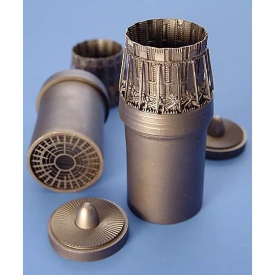 F-15C exhaust nozzles - late version Für Hasegawa Bausatz., 1/48 - ...