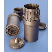 F-15C exhaust nozzles - late version Für Hasegawa Bausatz., 1/48 - ...