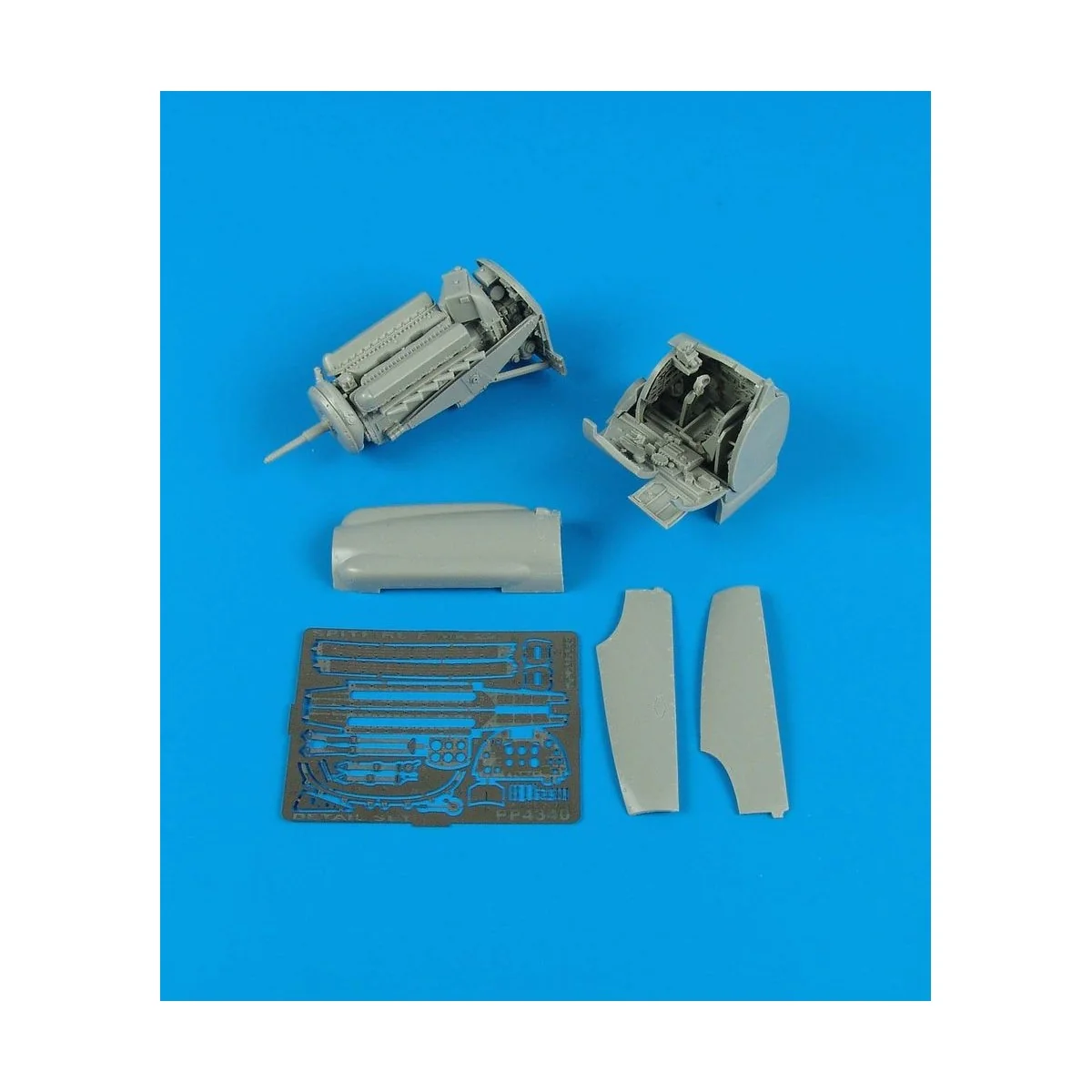 Spitfire F Mk. 22 detail set Für Airfix Bausatz, 1/48 - Aires 4340 Spitfire F Mk. 22 detail set Für Airfix Bausatz, 1/48 - Aires 4340