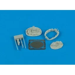 F-16C Falcon Radar Antenna Für Tamiya Bausatz - Aires 4347