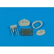 F-16C Falcon Radar Antenna Für Tamiya Bausatz - Aires 4347