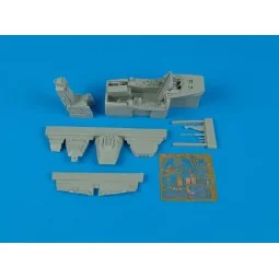 A-10A Thunderbolt II cockpit set Für Italeri Bausatz., 1/48 - Aires...