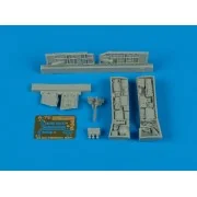 A-7E Corsair II Electronic Bay für Hasegawa-Bausatz - Aires 4349