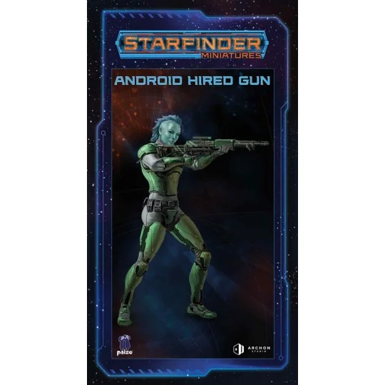 Masters of the Universe Miniatures: ANDROID HIRED GUN - Archon Stud...