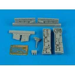 A-7D Corsair II Electronic Bay für Hasegawa-Bausatz, 1/48 - Aires 4350