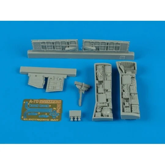 A-7D Corsair II Electronic Bay für Hasegawa-Bausatz, 1/48 - Aires 4350 A-7D Corsair II Electronic Bay für Hasegawa-Bausatz, 1/48 - Aires 4350
