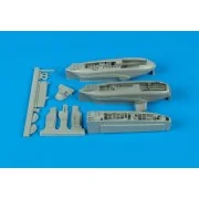 A-10A Thunderbolt II Fahrwerk für Italeri Bausatz, 1/48 - Aires 4354 A-10A Thunderbolt II Fahrwerk für Italeri Bausatz, 1/48 - Aires 4354