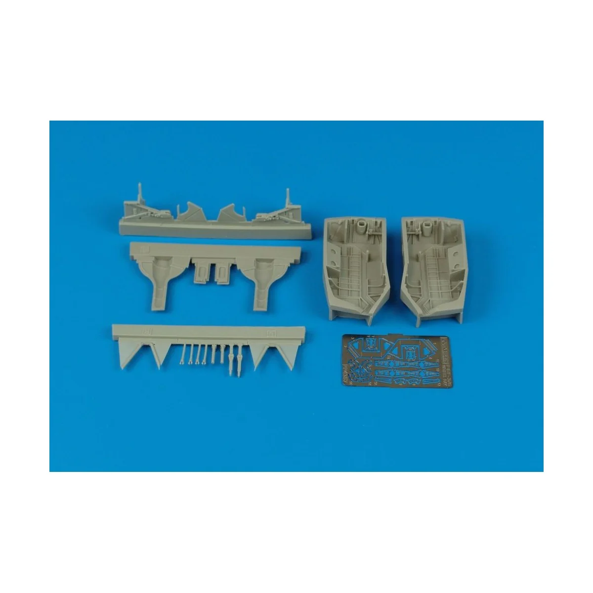 F6F-3/5 Hellcat wheel bay für Eduard Bausatz, 1/48 - Aires 4357