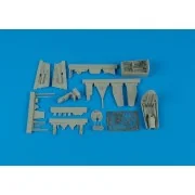 He 162A Cockpit Set And Wheel Bay für Tamiya Bausatz, 1/48 - Aires ... He 162A Cockpit Set And Wheel Bay für Tamiya Bausatz, 1/48 - Aires ...